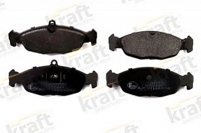 KRAFT AUTOMOTIVE 6001550 -  Комплект тормозных колодок, дисковый тормоз